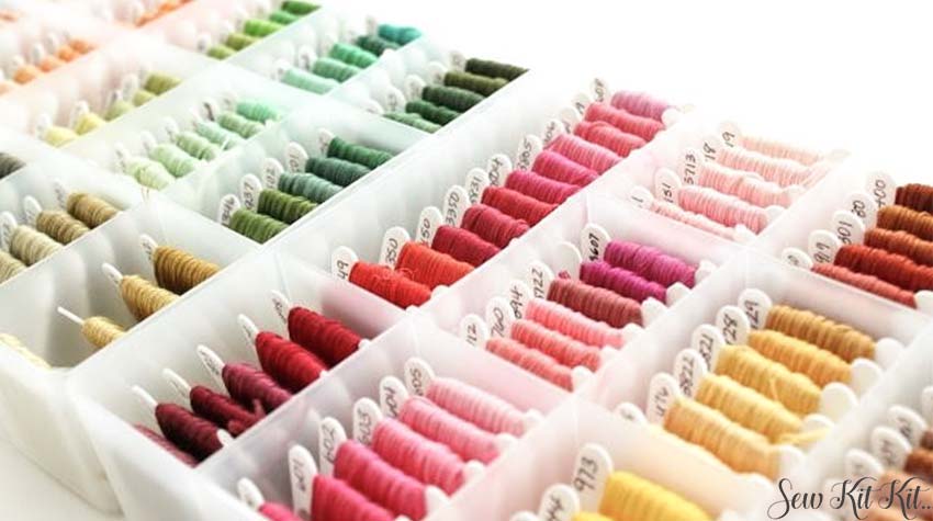 How to store embroidery floss 1