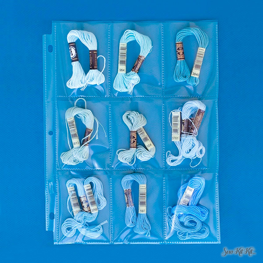 How to store embroidery floss 11